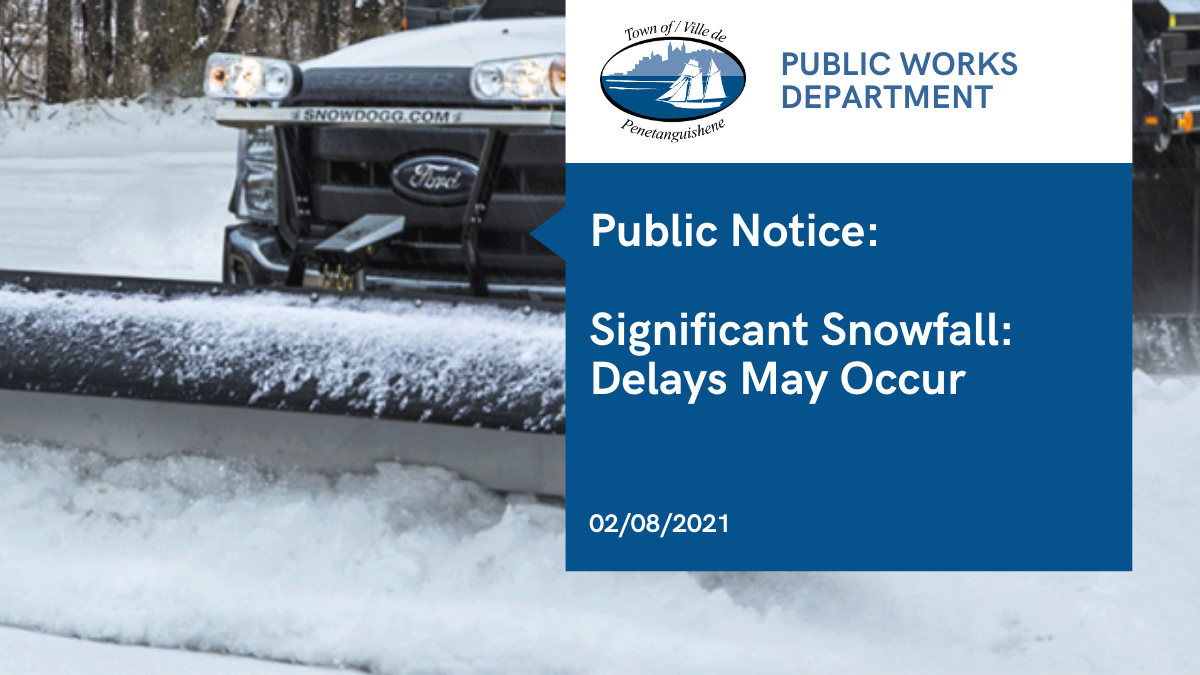 Significant Snowfall: Delays May Occur