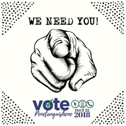 Municipal Election 2018 - We need you. Vote.
